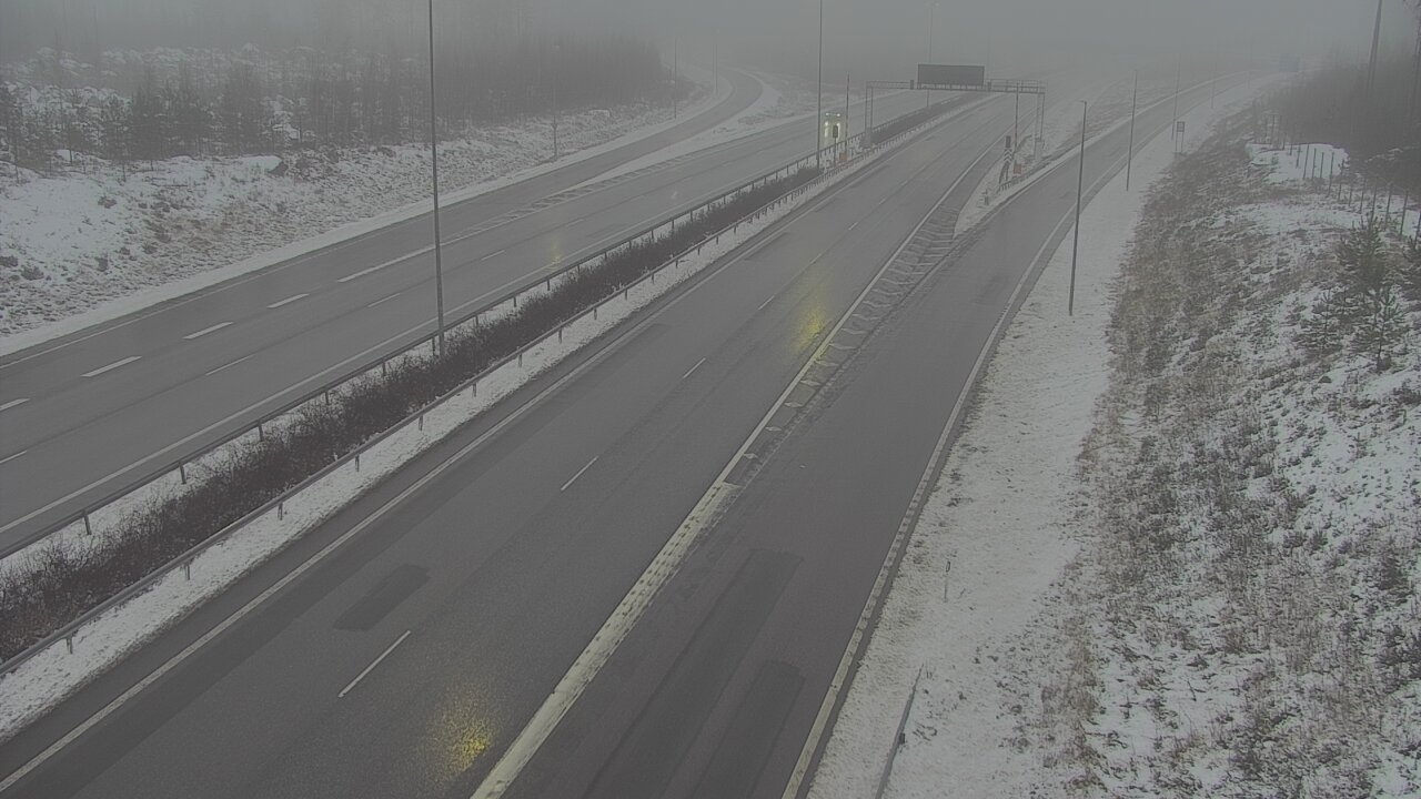 Weather Camera Image Väg 7 Lovisa, Marnadsbacken väst, Loviisa, Uusimaa