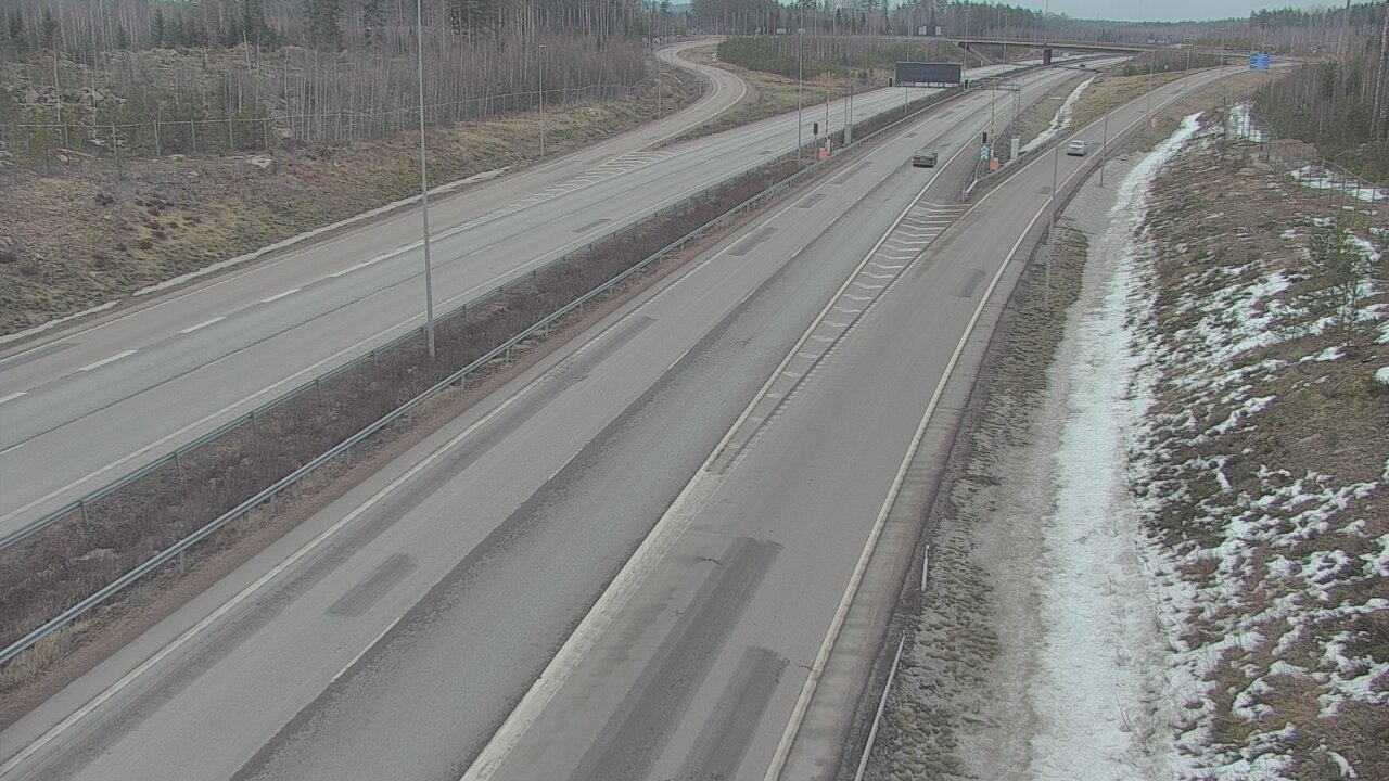 Weather Camera Image Road 7 Loviisa, Markkinamäki west, Loviisa, Uusimaa