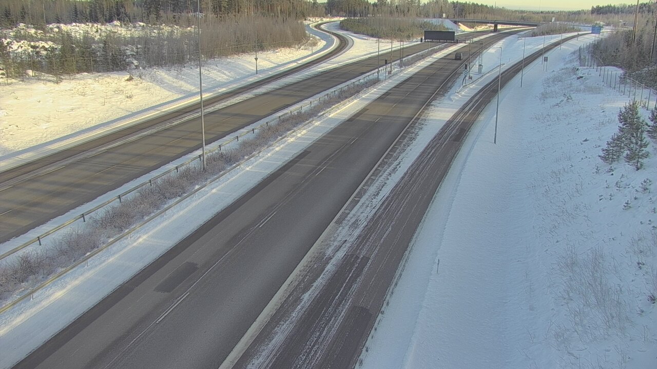 Weather Camera Image Road 7 Loviisa, Markkinamäki west, Loviisa, Uusimaa