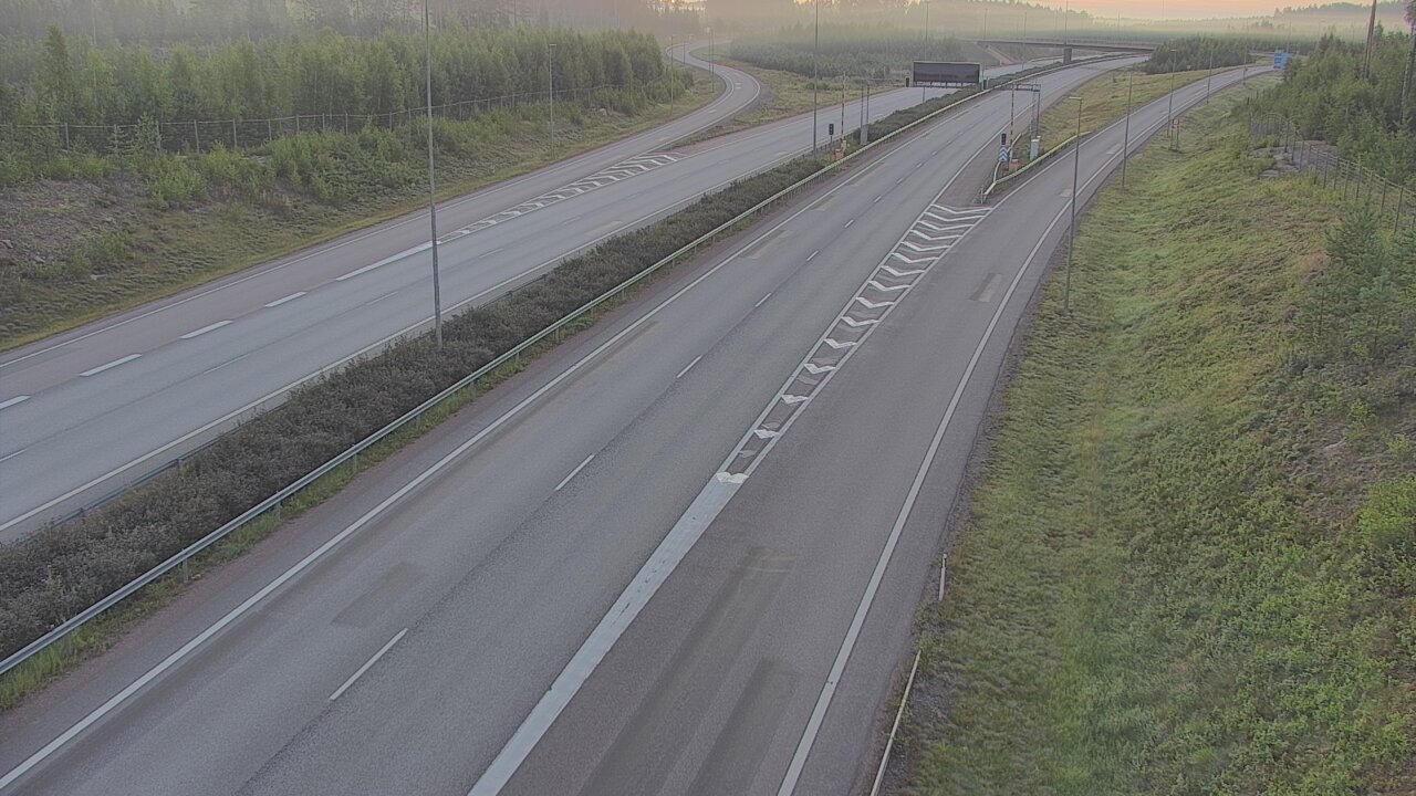 Weather Camera Image Road 7 Loviisa, Markkinamäki west, Loviisa, Uusimaa