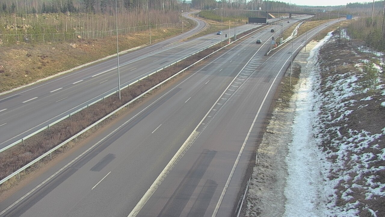 Weather Camera Image Road 7 Loviisa, Markkinamäki west, Loviisa, Uusimaa