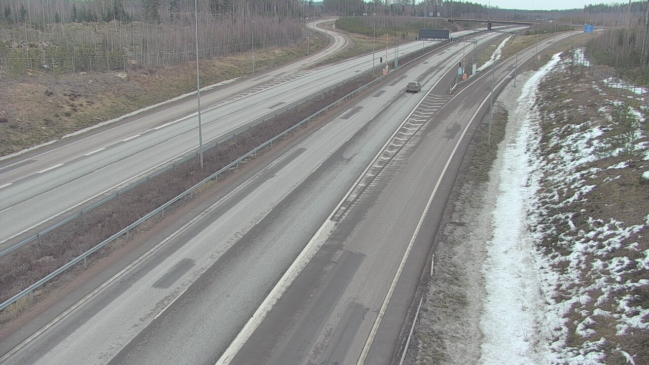 Weather Camera Image Road 7 Loviisa, Markkinamäki west, Loviisa, Uusimaa