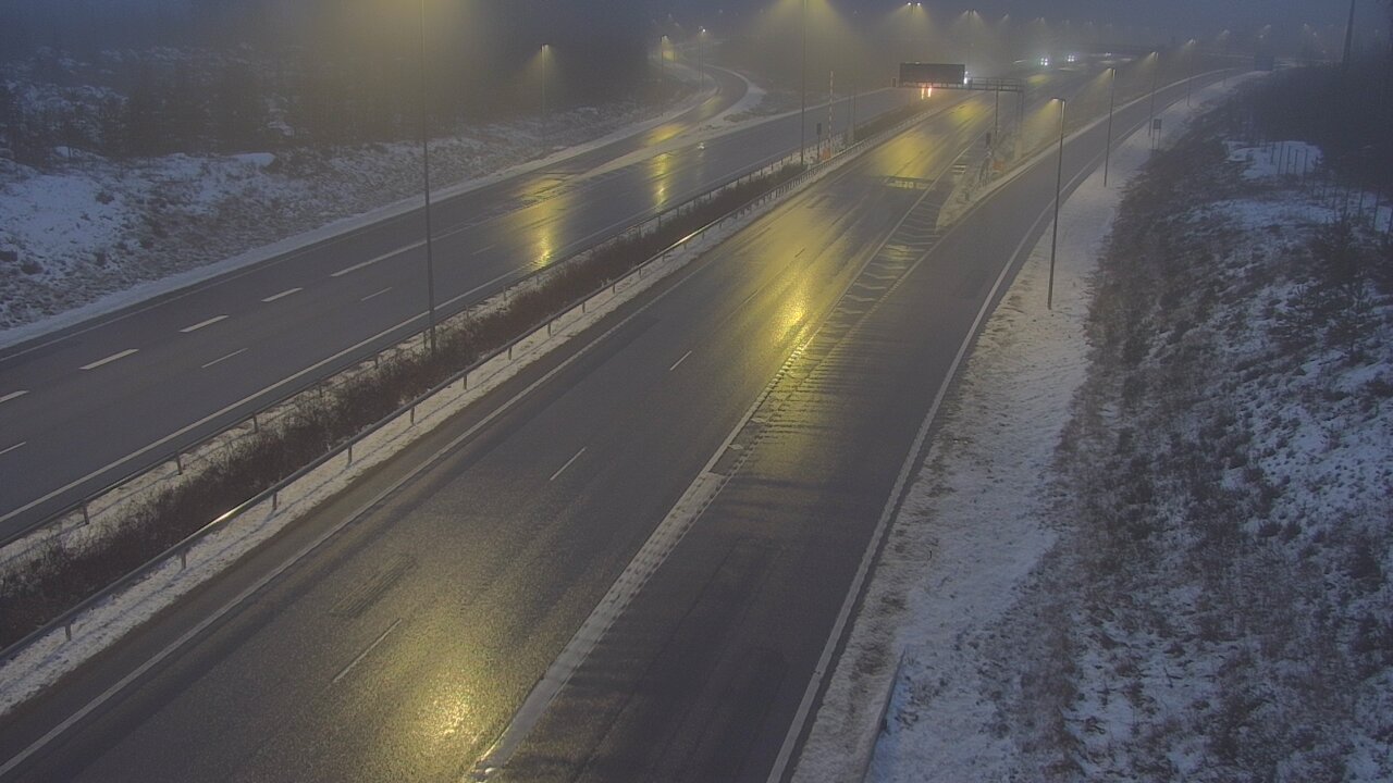 Weather Camera Image Väg 7 Lovisa, Marnadsbacken väst, Loviisa, Uusimaa