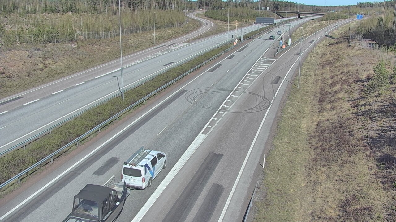 Kelikamerat Kuva Tie 7 Loviisa, Markkinamäki länsi, Loviisa, Uusimaa