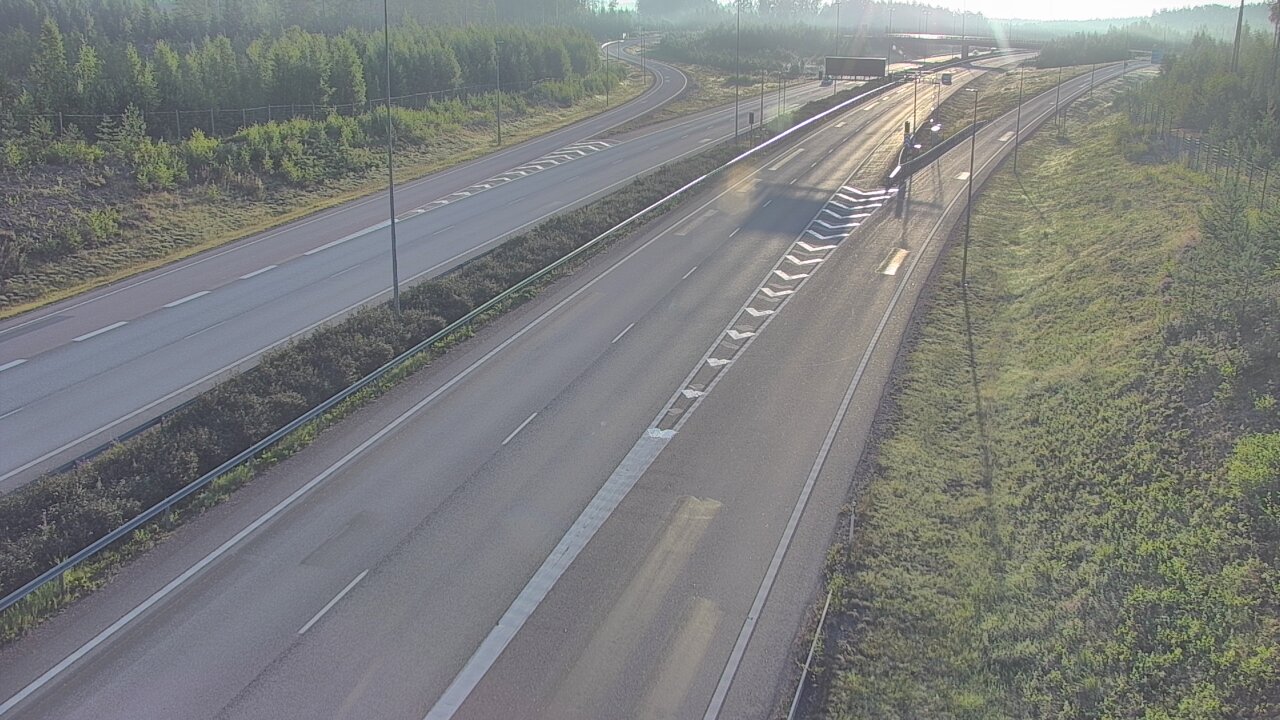 Weather Camera Image Road 7 Loviisa, Markkinamäki west, Loviisa, Uusimaa