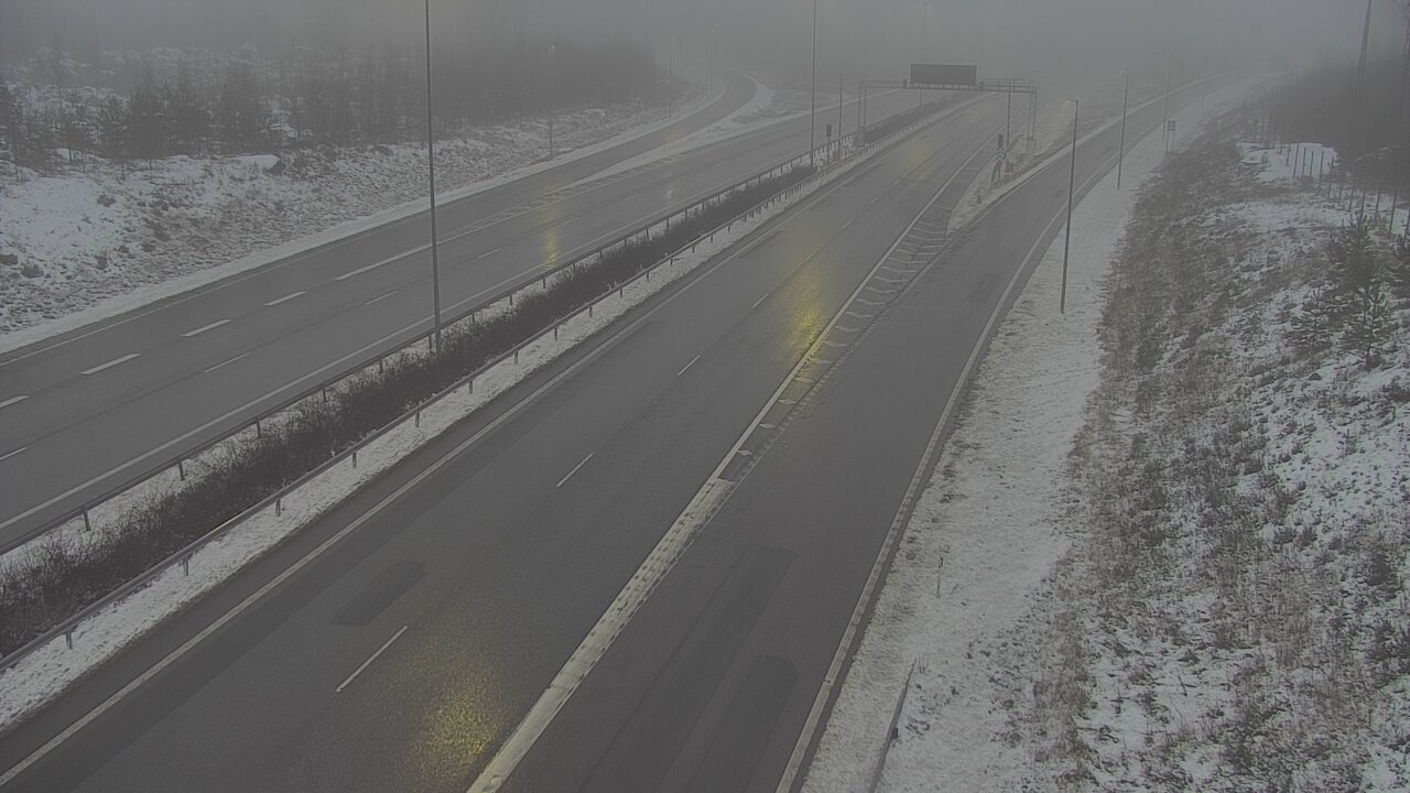 Weather Camera Image Väg 7 Lovisa, Marnadsbacken väst, Loviisa, Uusimaa