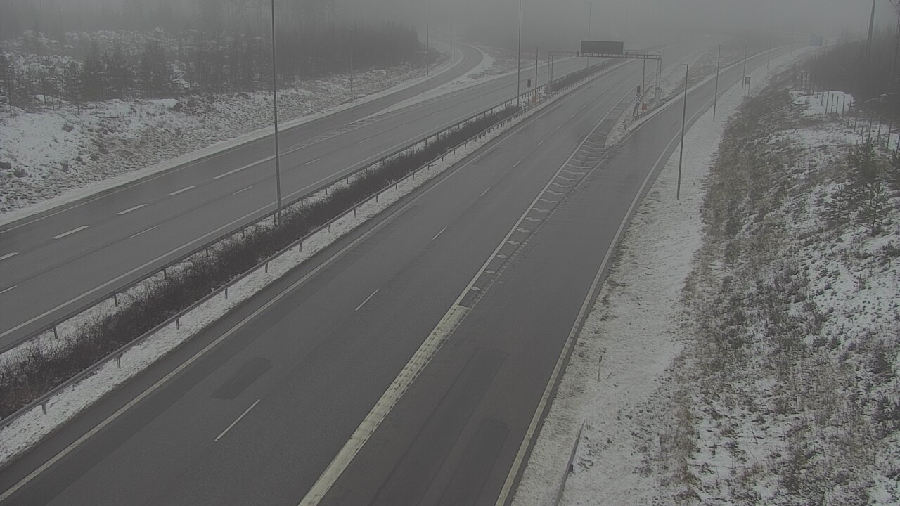 Weather Camera Image Väg 7 Lovisa, Marnadsbacken väst, Loviisa, Uusimaa