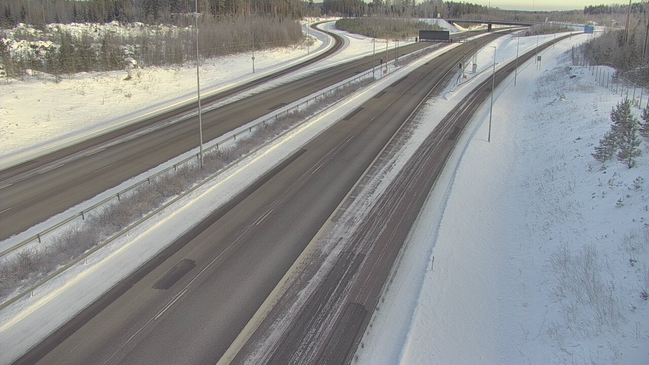 Weather Camera Image Road 7 Loviisa, Markkinamäki west, Loviisa, Uusimaa
