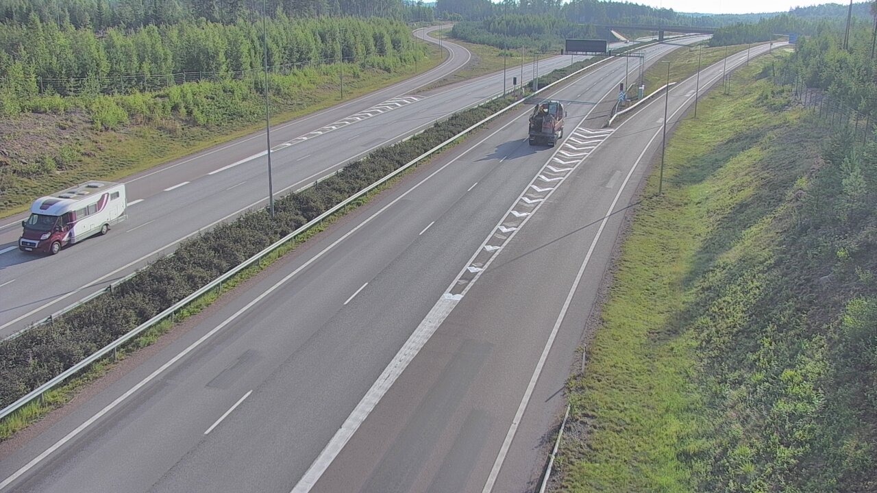 Weather Camera Image Road 7 Loviisa, Markkinamäki west, Loviisa, Uusimaa