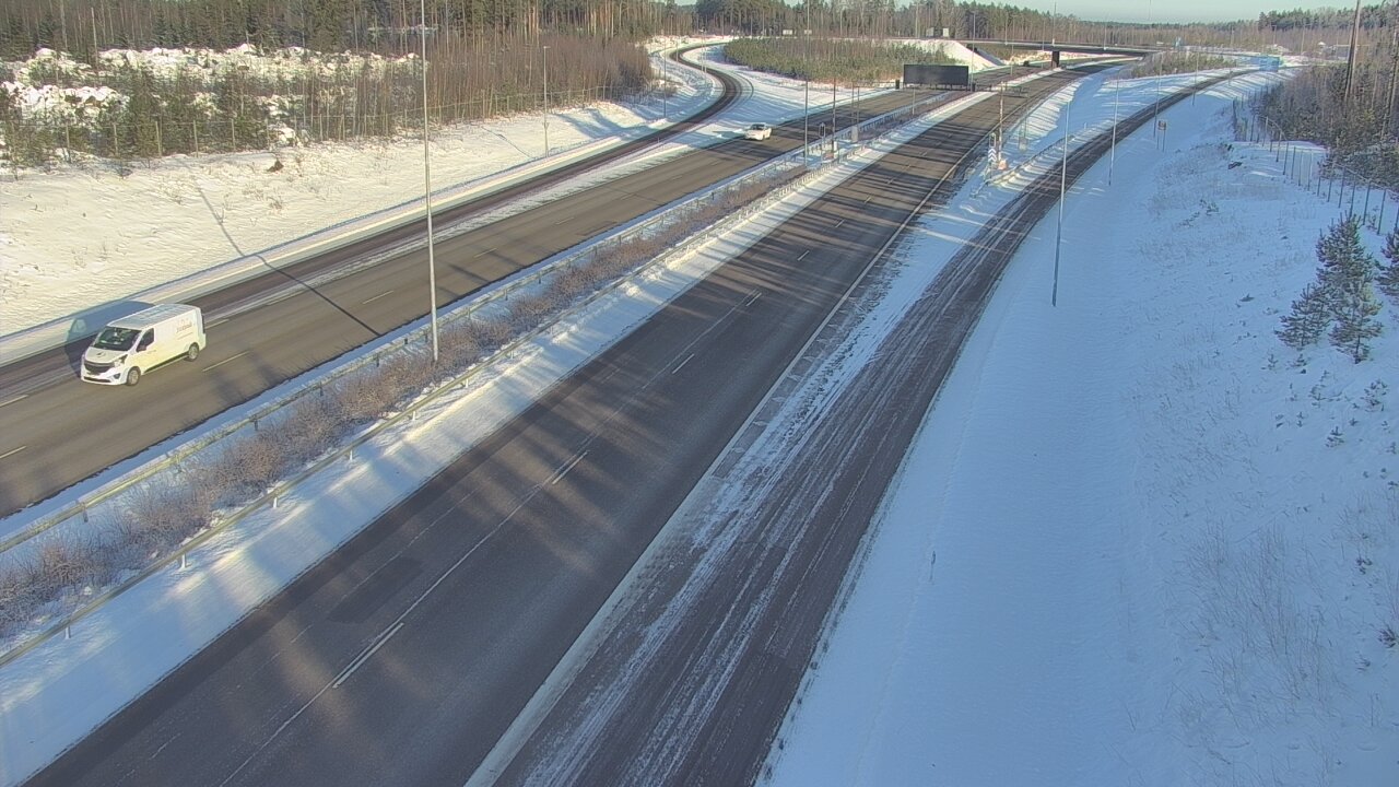 Weather Camera Image Road 7 Loviisa, Markkinamäki west, Loviisa, Uusimaa