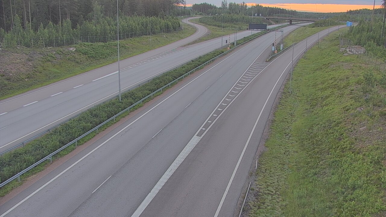 Weather Camera Image Road 7 Loviisa, Markkinamäki west, Loviisa, Uusimaa