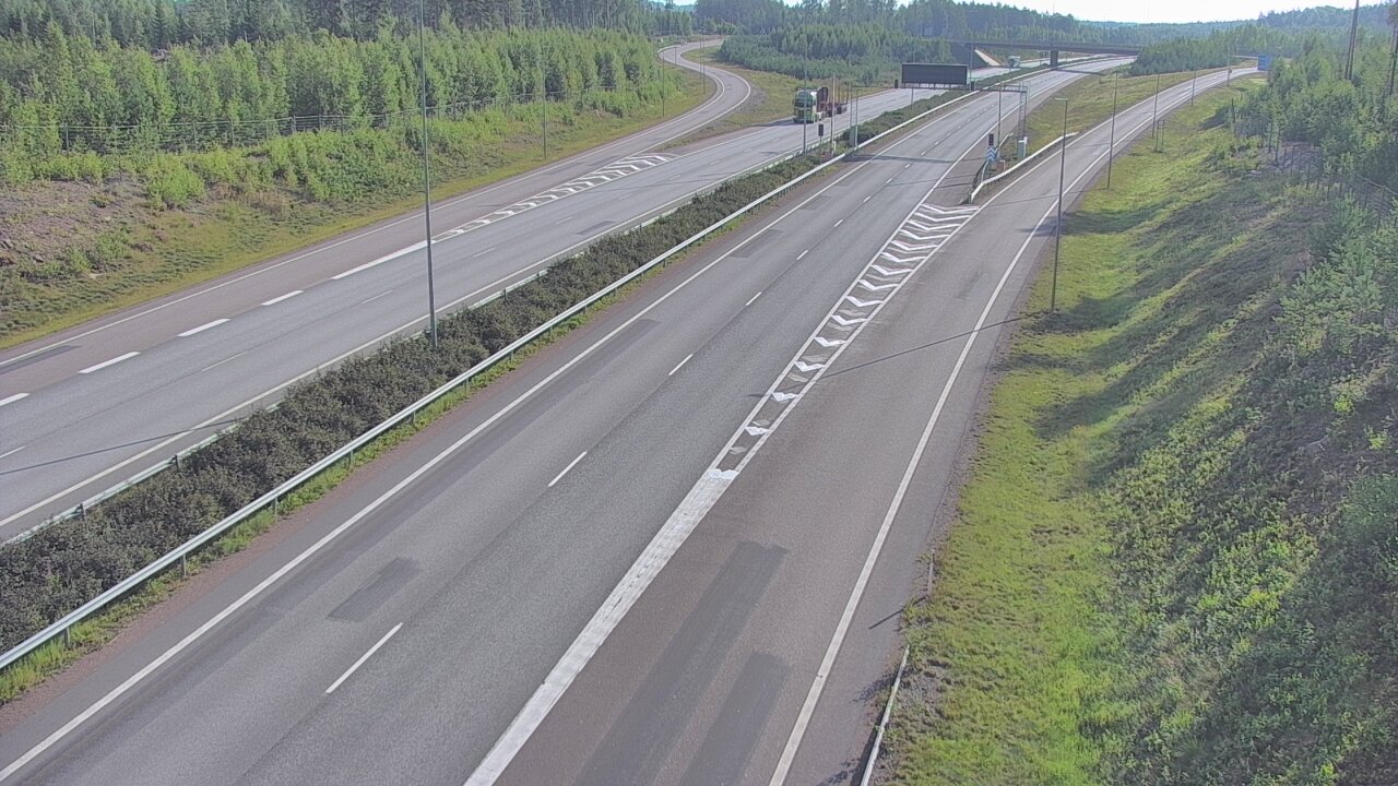 Weather Camera Image Väg 7 Lovisa, Marnadsbacken väst, Loviisa, Uusimaa