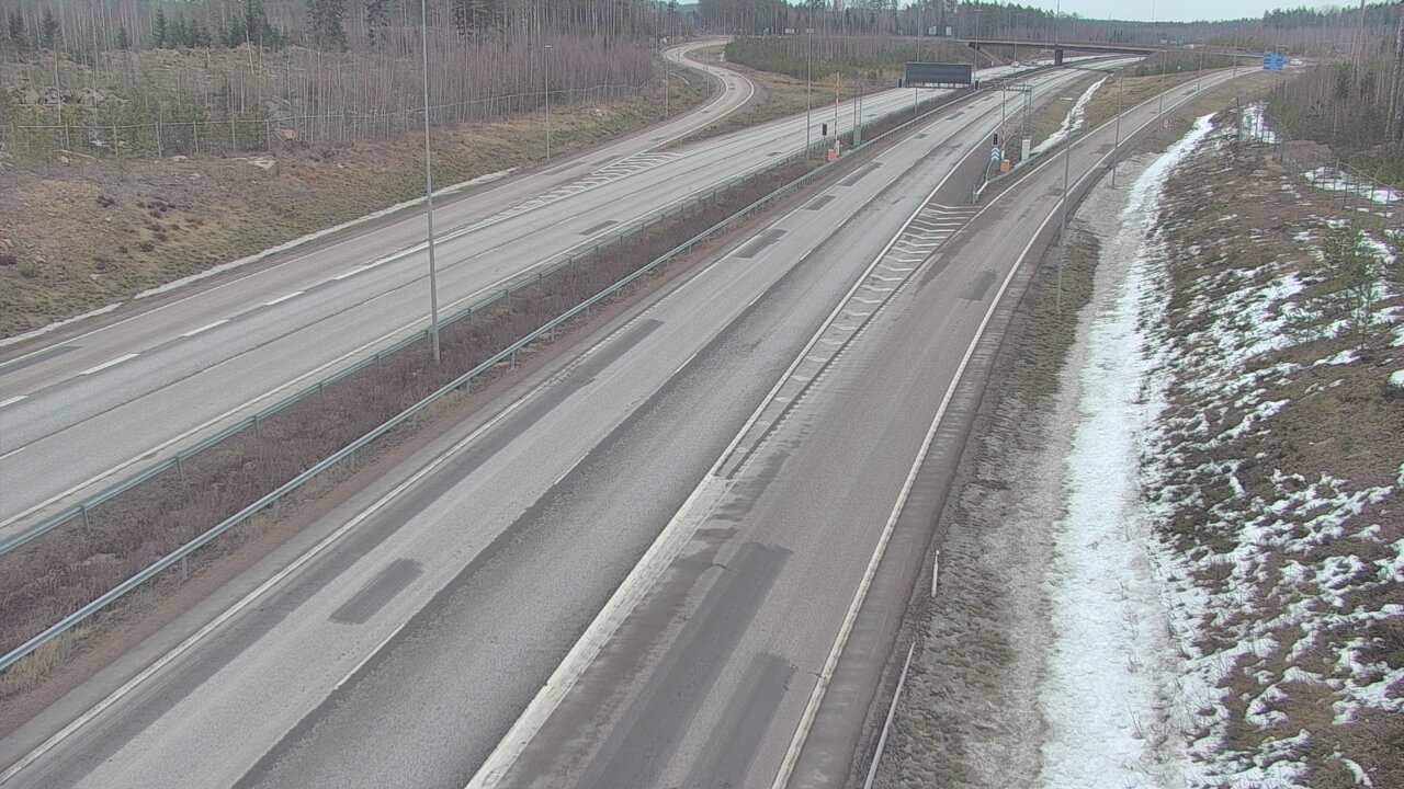 Weather Camera Image Road 7 Loviisa, Markkinamäki west, Loviisa, Uusimaa