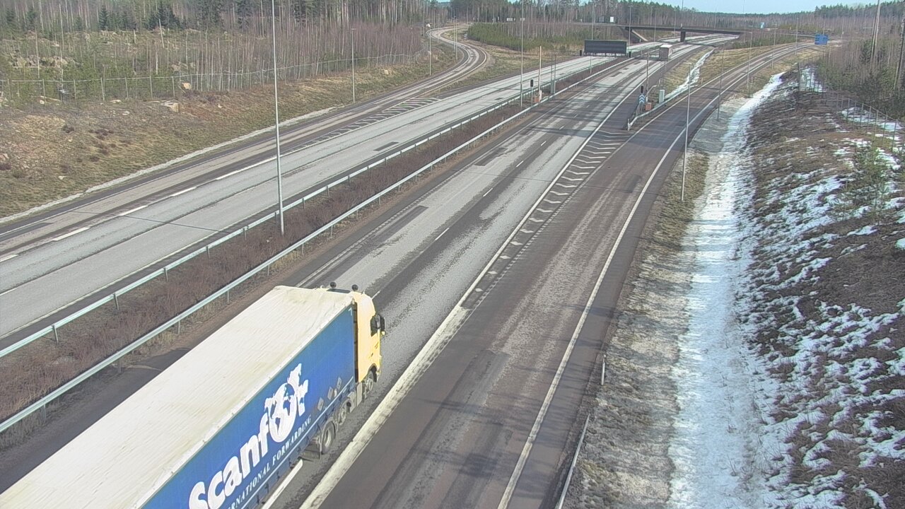 Weather Camera Image Road 7 Loviisa, Markkinamäki west, Loviisa, Uusimaa
