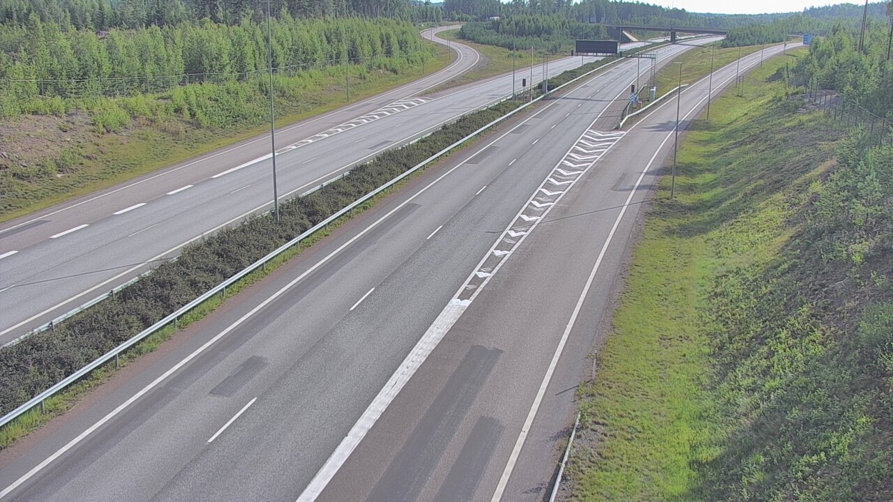 Weather Camera Image Väg 7 Lovisa, Marnadsbacken väst, Loviisa, Uusimaa