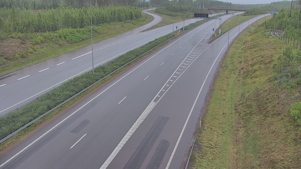 Weather Camera Image Väg 7 Lovisa, Marnadsbacken väst, Loviisa, Uusimaa