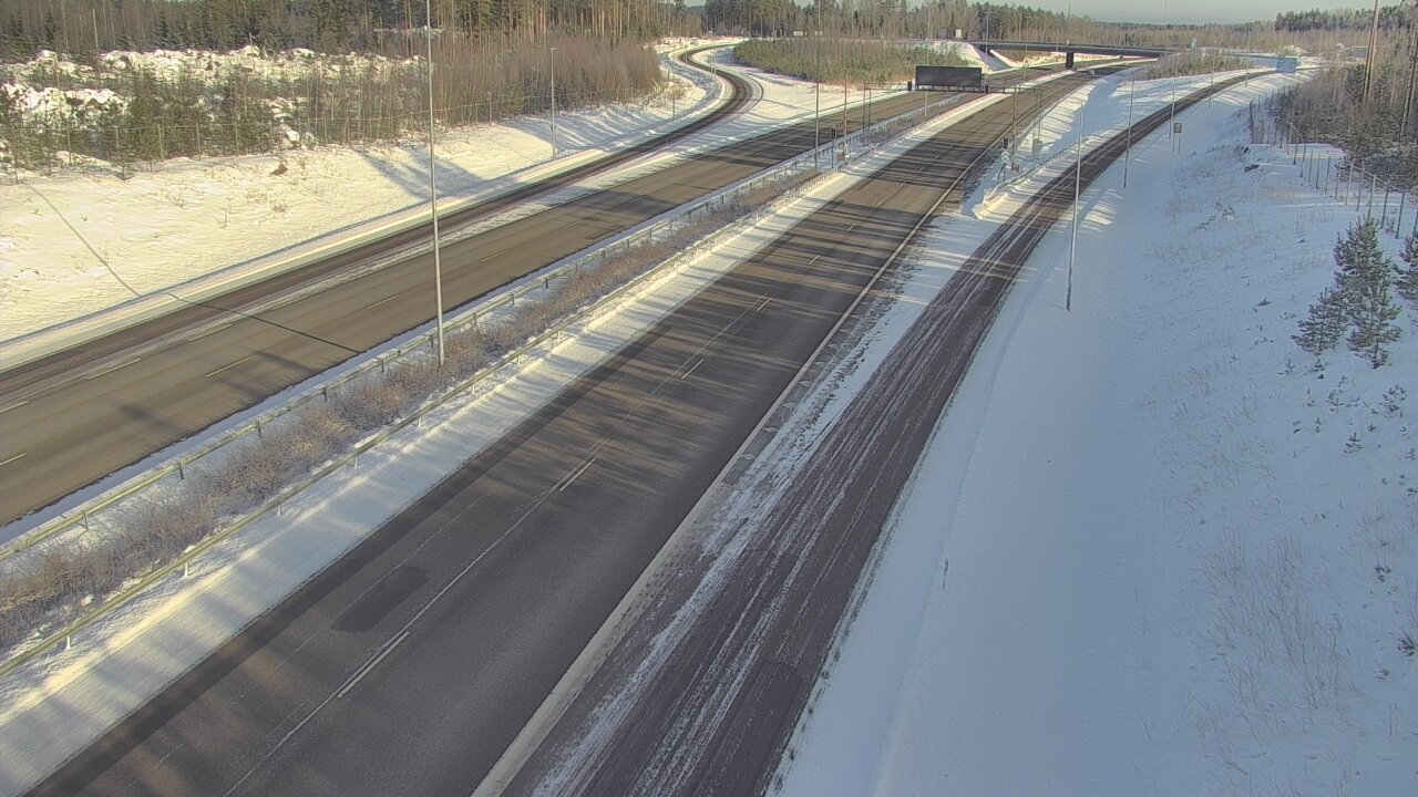 Weather Camera Image Road 7 Loviisa, Markkinamäki west, Loviisa, Uusimaa