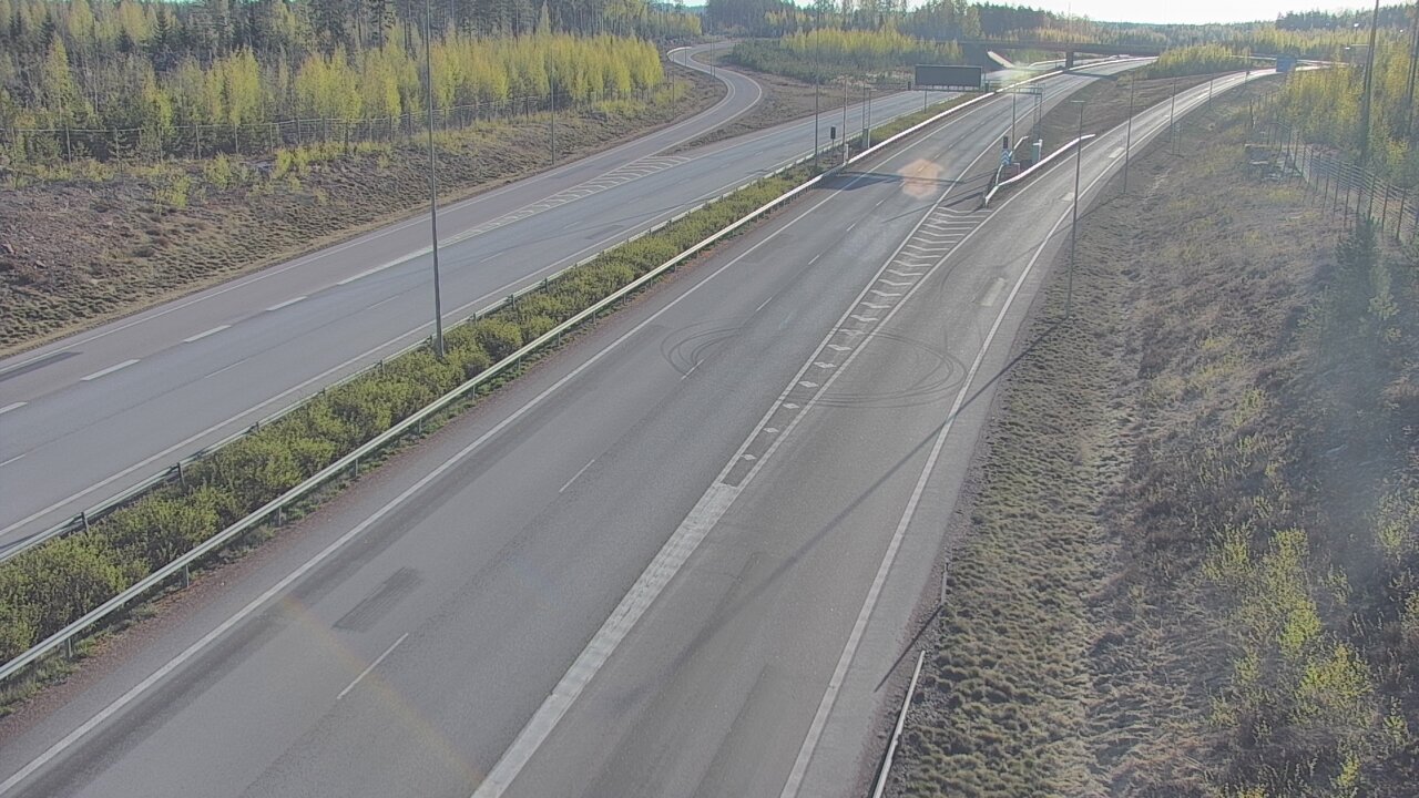Weather Camera Image Väg 7 Lovisa, Marnadsbacken väst, Loviisa, Uusimaa