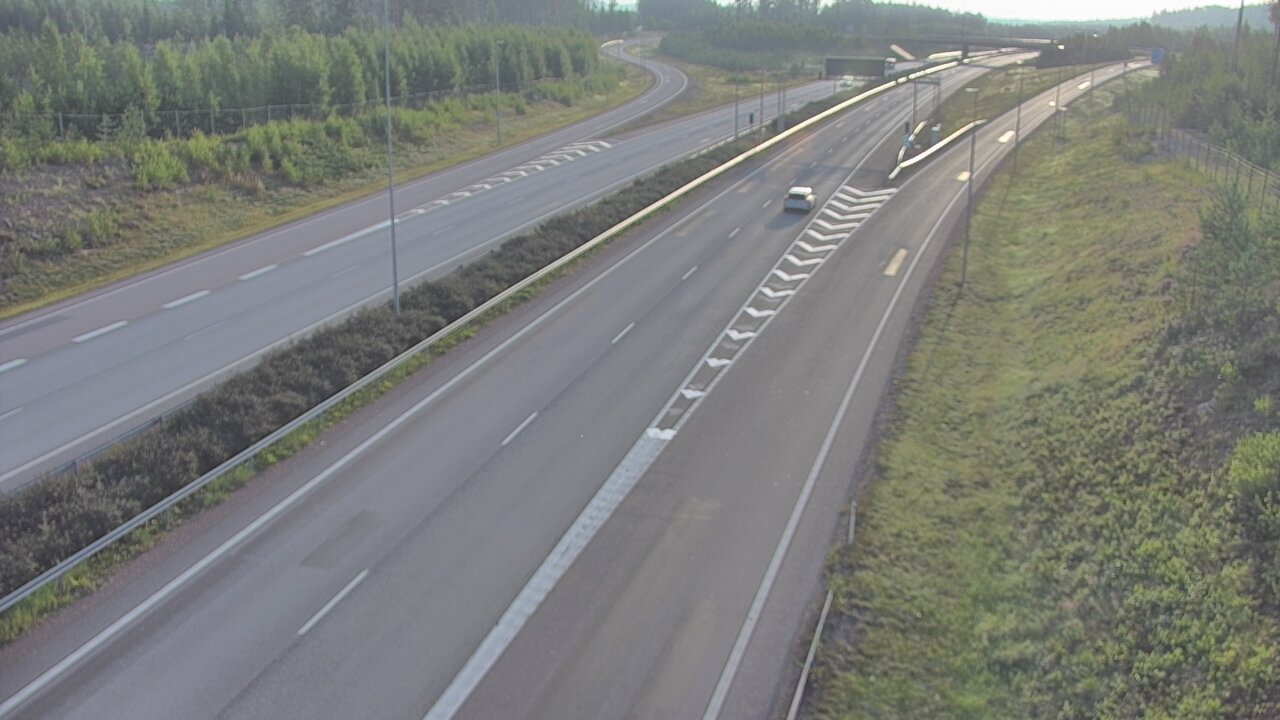 Weather Camera Image Road 7 Loviisa, Markkinamäki west, Loviisa, Uusimaa