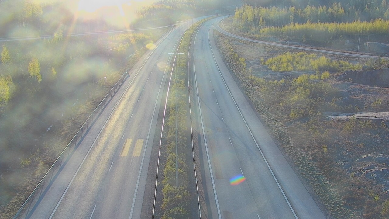 Weather Camera Image Väg 7 Lovisa, Marnadsbacken 2, Loviisa, Uusimaa