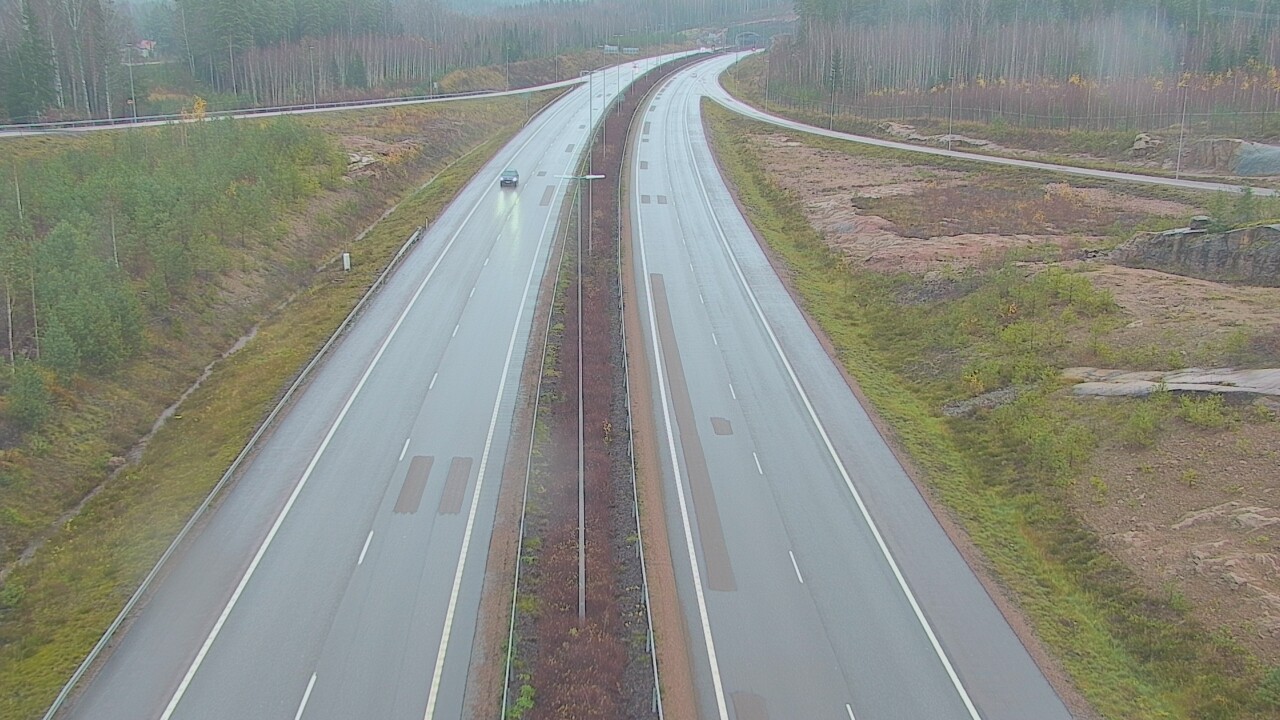 Weather Camera Image Väg 7 Lovisa, Marnadsbacken 2, Loviisa, Uusimaa