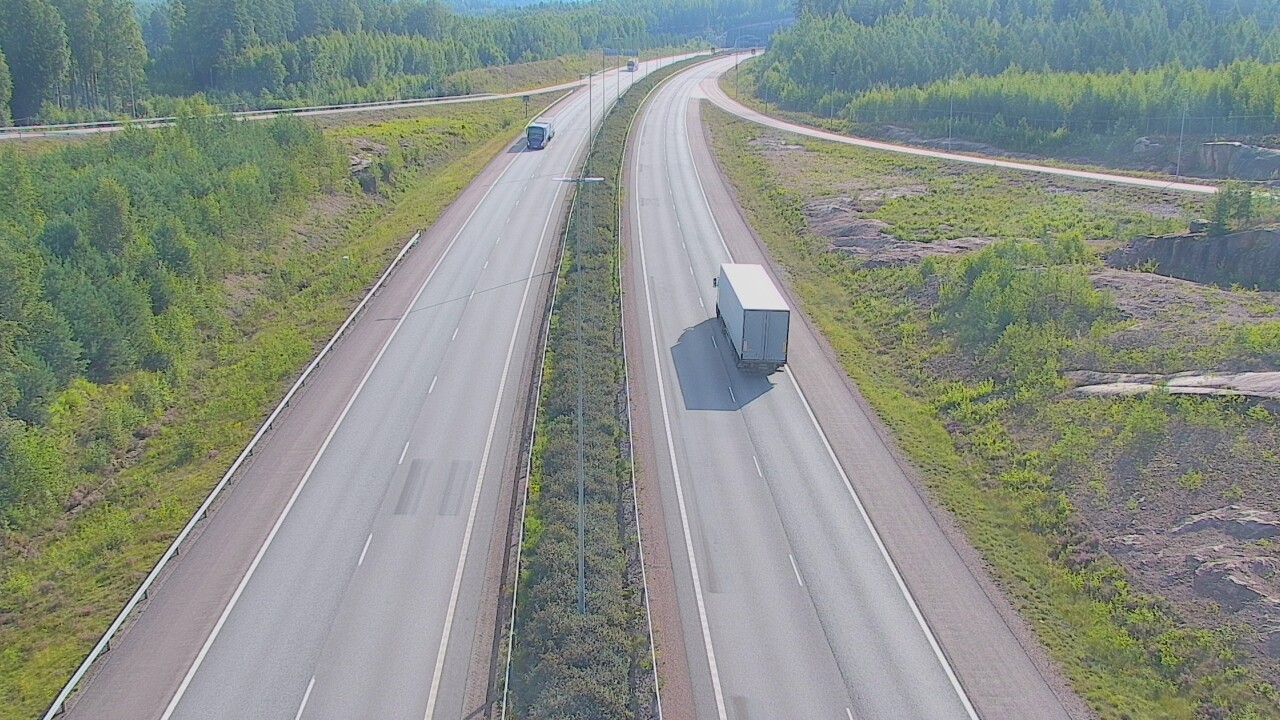 Weather Camera Image Road 7 Loviisa, Markkinamäki 2, Loviisa, Uusimaa