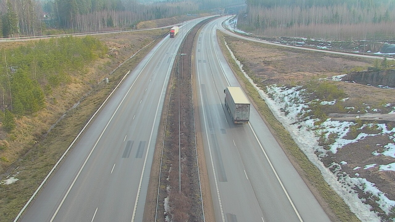 Weather Camera Image Road 7 Loviisa, Markkinamäki 2, Loviisa, Uusimaa