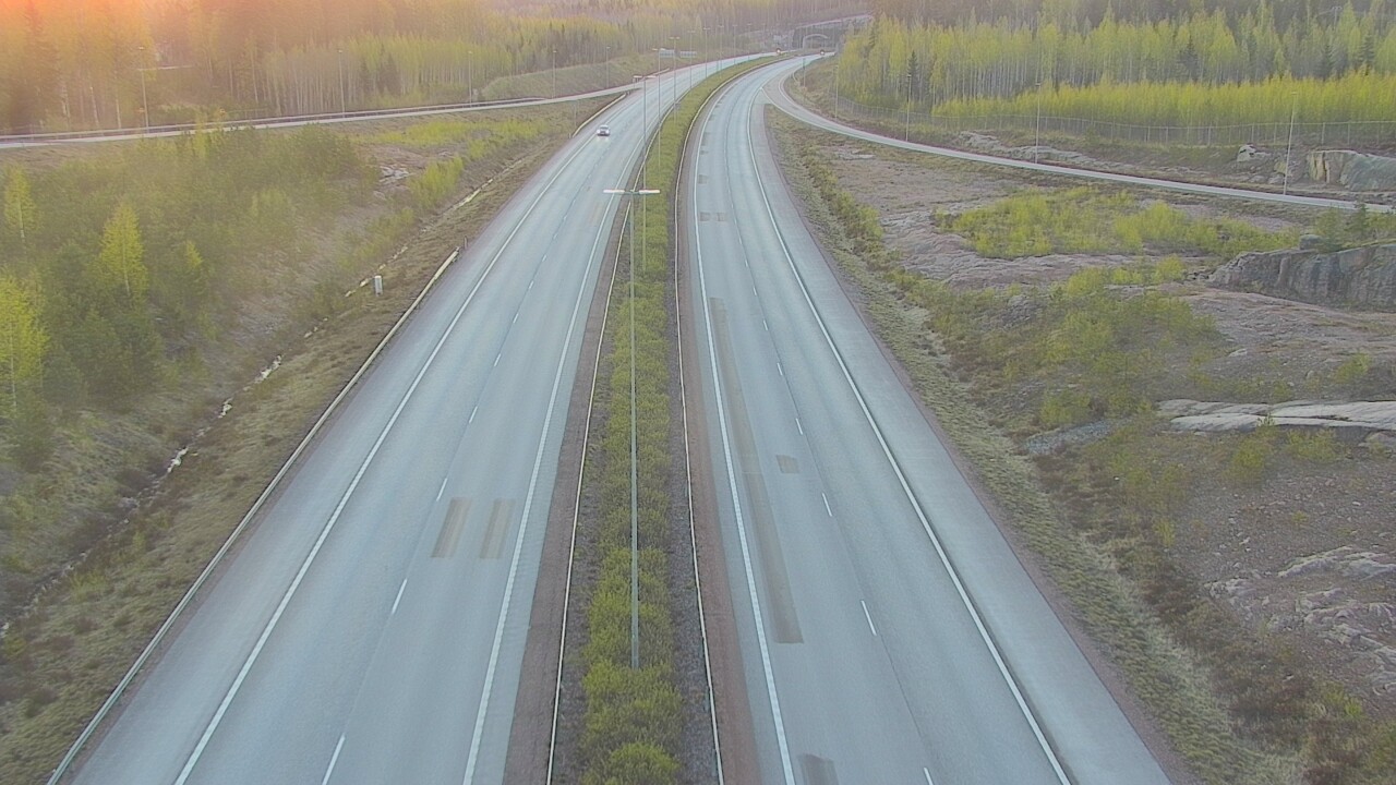 Weather Camera Image Väg 7 Lovisa, Marnadsbacken 2, Loviisa, Uusimaa