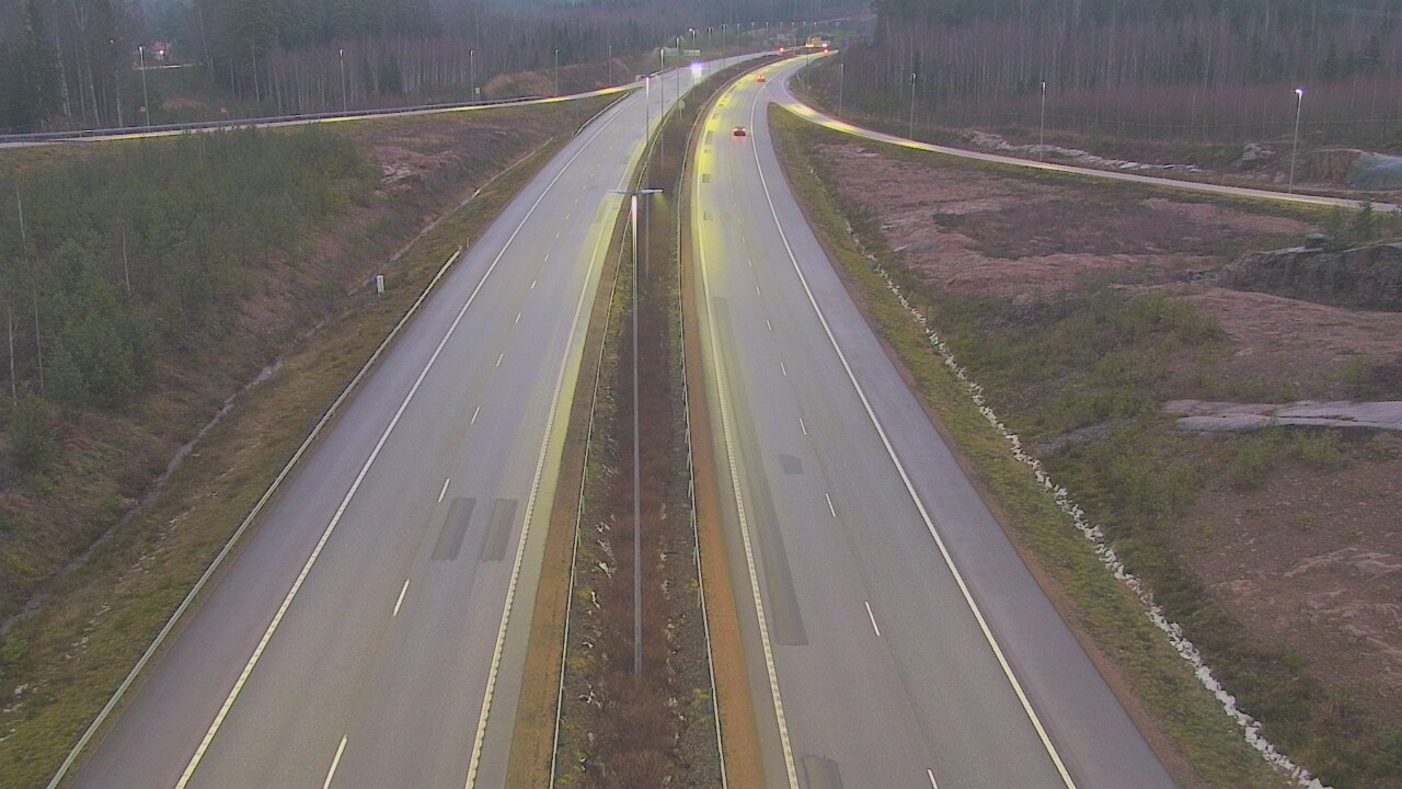 Weather Camera Image Väg 7 Lovisa, Marnadsbacken 2, Loviisa, Uusimaa