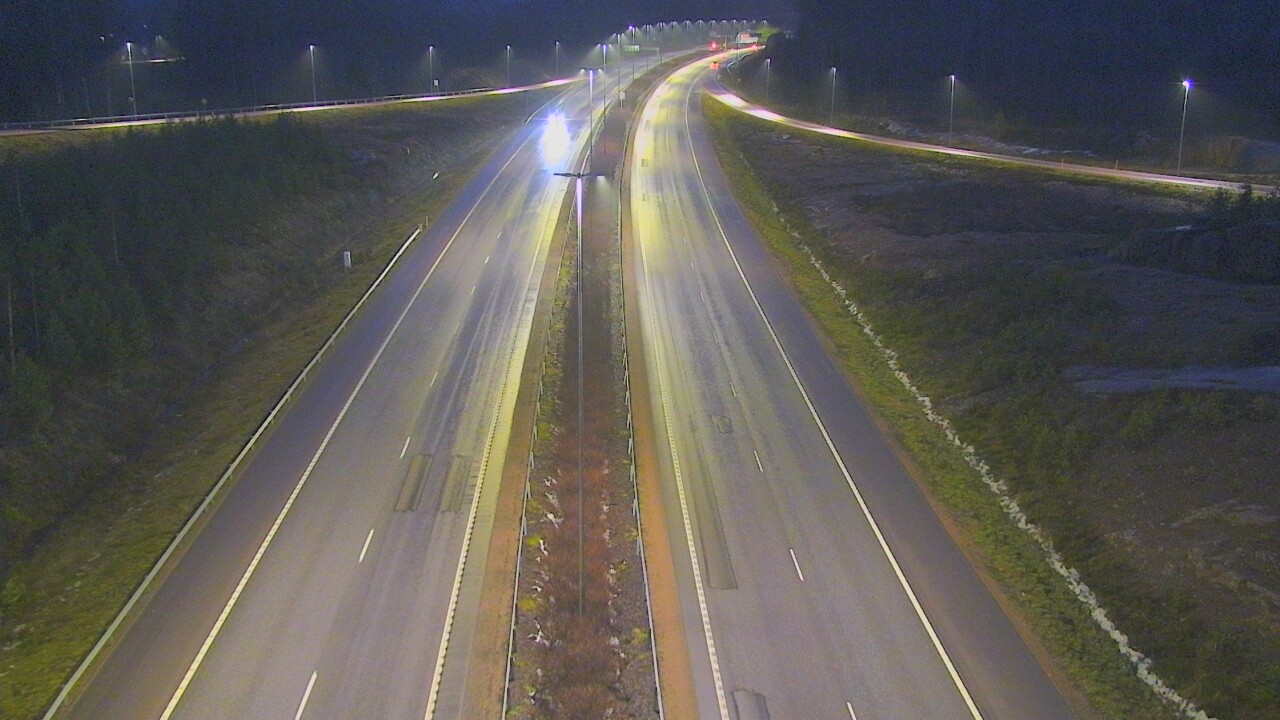 Weather Camera Image Väg 7 Lovisa, Marnadsbacken 2, Loviisa, Uusimaa