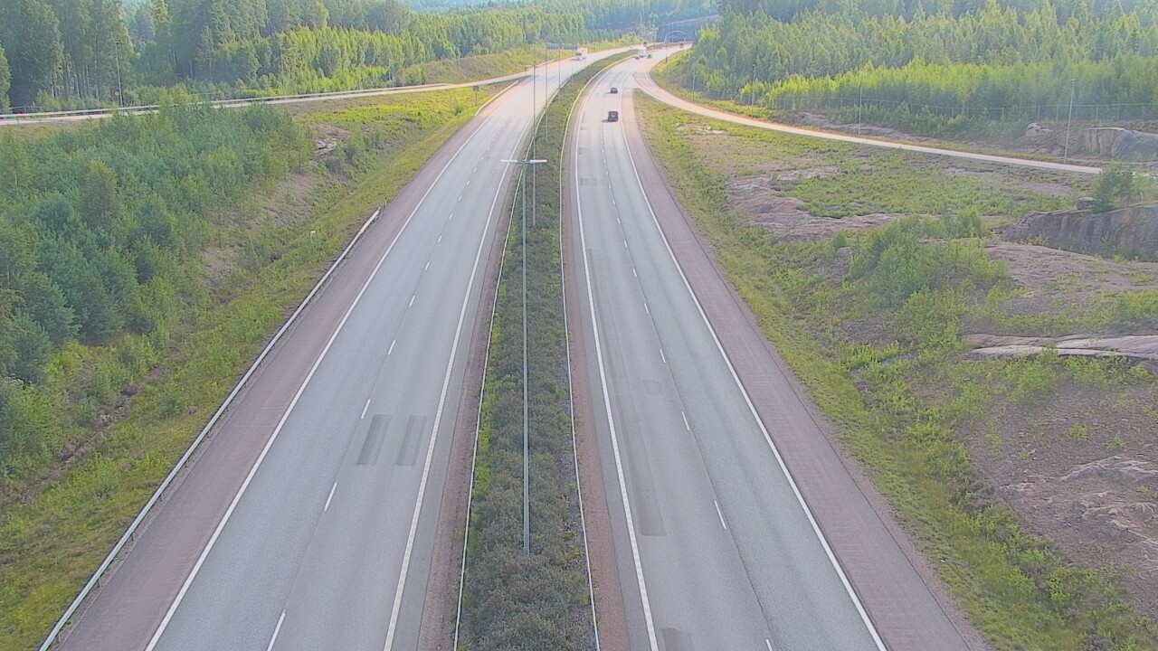 Weather Camera Image Road 7 Loviisa, Markkinamäki 2, Loviisa, Uusimaa