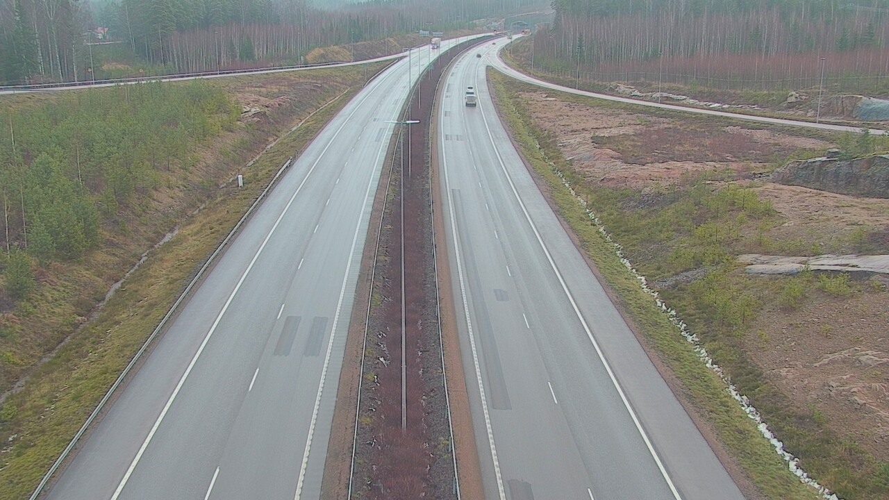 Weather Camera Image Väg 7 Lovisa, Marnadsbacken 2, Loviisa, Uusimaa