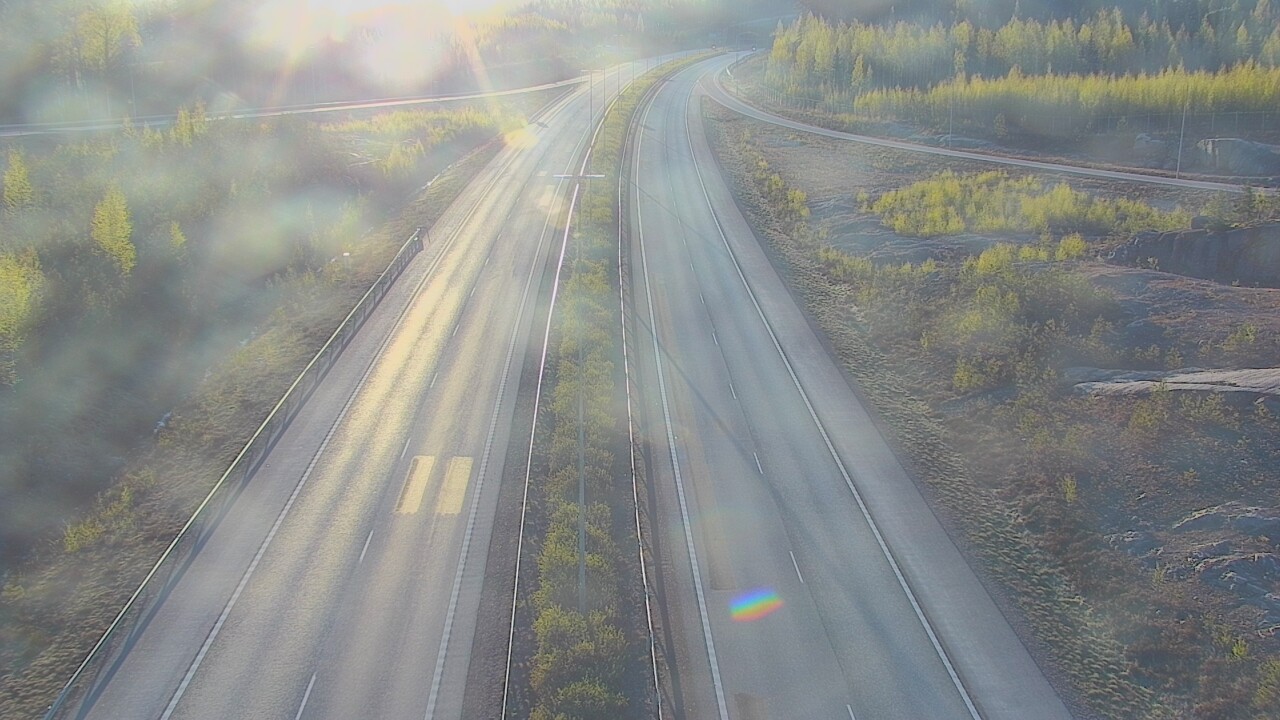 Weather Camera Image Väg 7 Lovisa, Marnadsbacken 2, Loviisa, Uusimaa