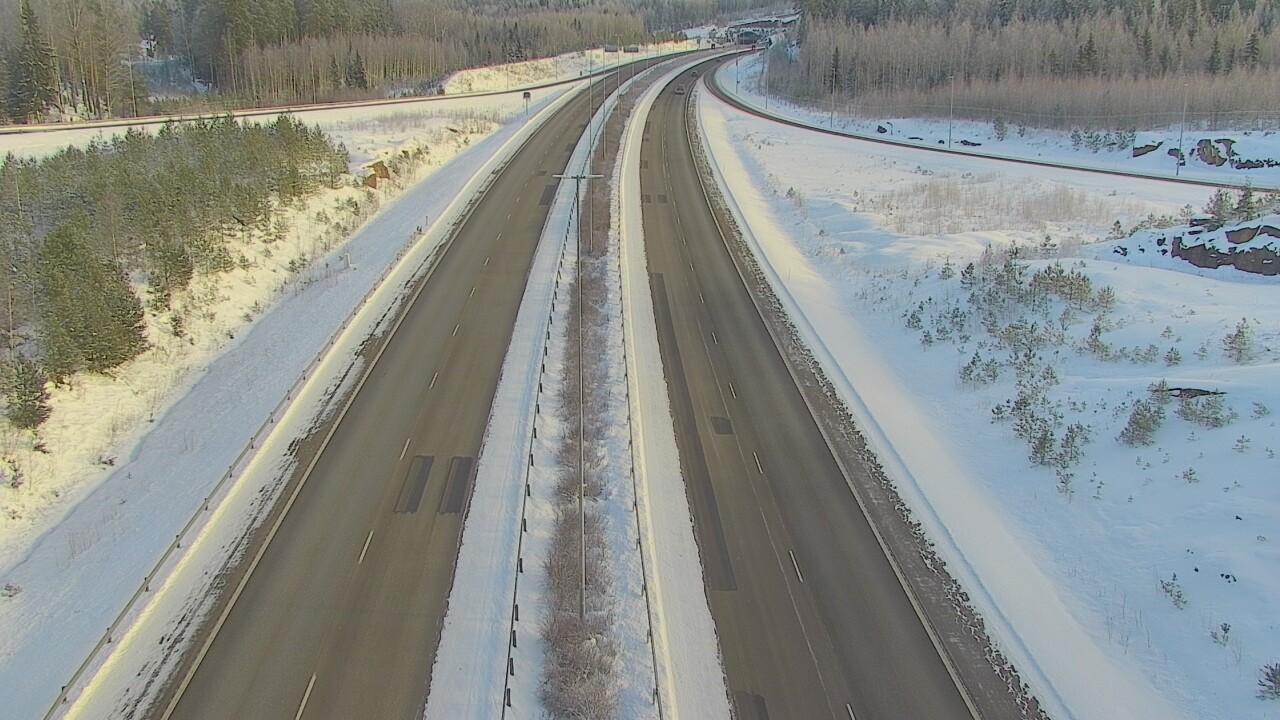 Weather Camera Image Väg 7 Lovisa, Marnadsbacken 2, Loviisa, Uusimaa