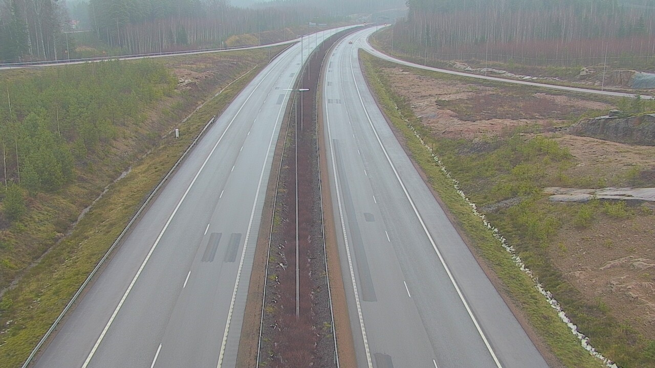 Weather Camera Image Väg 7 Lovisa, Marnadsbacken 2, Loviisa, Uusimaa