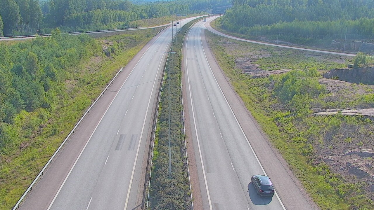 Weather Camera Image Road 7 Loviisa, Markkinamäki 2, Loviisa, Uusimaa