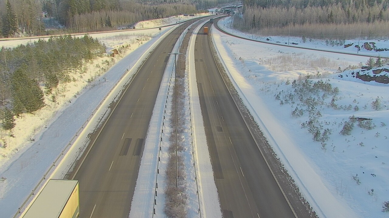 Weather Camera Image Väg 7 Lovisa, Marnadsbacken 2, Loviisa, Uusimaa