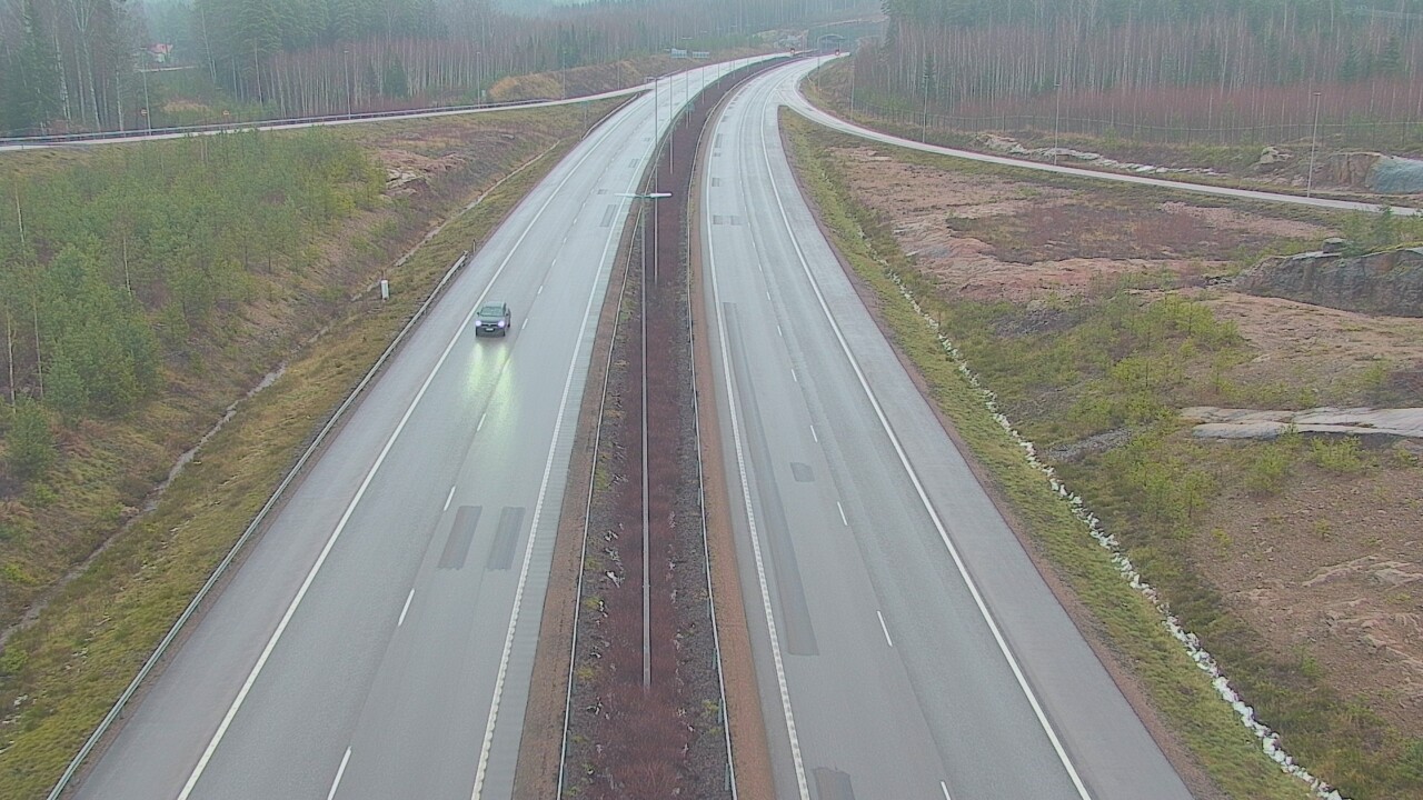 Weather Camera Image Väg 7 Lovisa, Marnadsbacken 2, Loviisa, Uusimaa