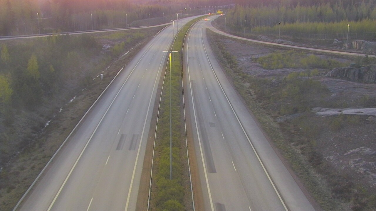Weather Camera Image Väg 7 Lovisa, Marnadsbacken 2, Loviisa, Uusimaa