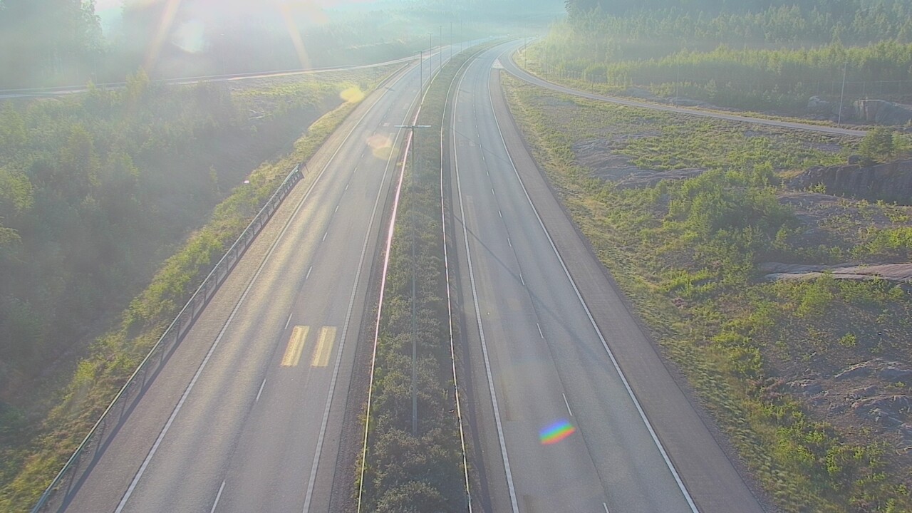 Weather Camera Image Road 7 Loviisa, Markkinamäki 2, Loviisa, Uusimaa