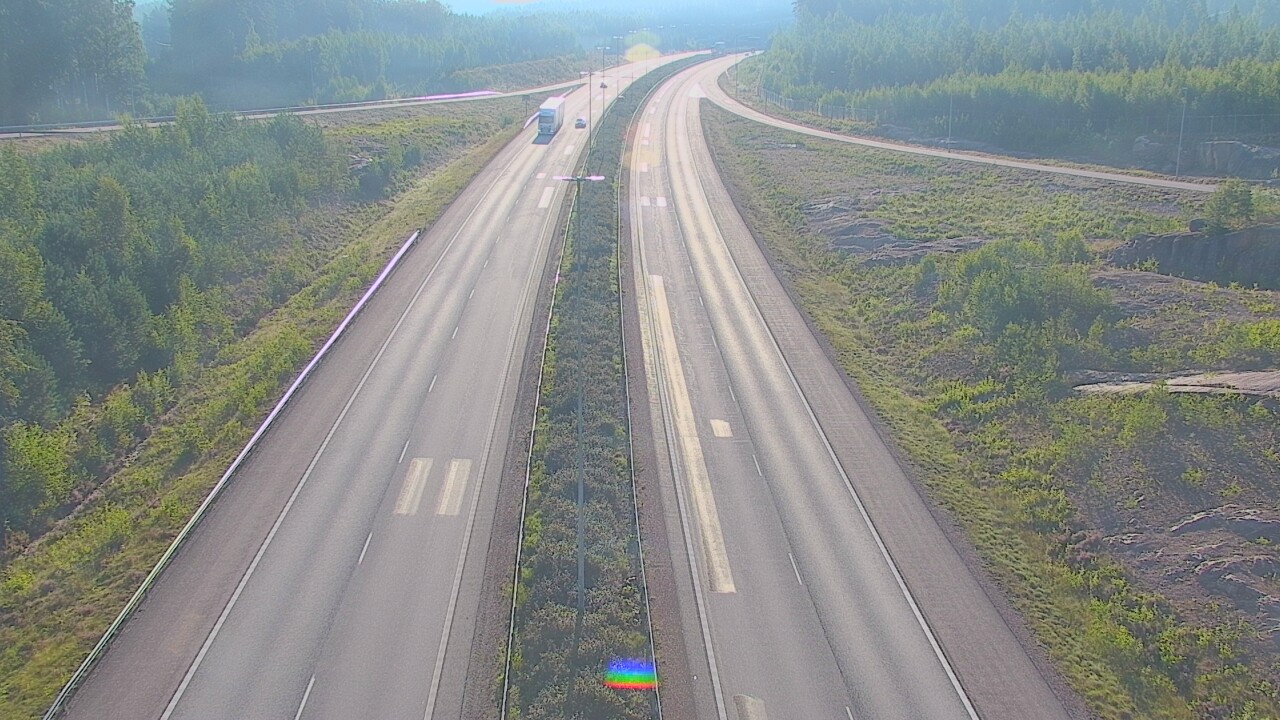 Weather Camera Image Road 7 Loviisa, Markkinamäki 2, Loviisa, Uusimaa