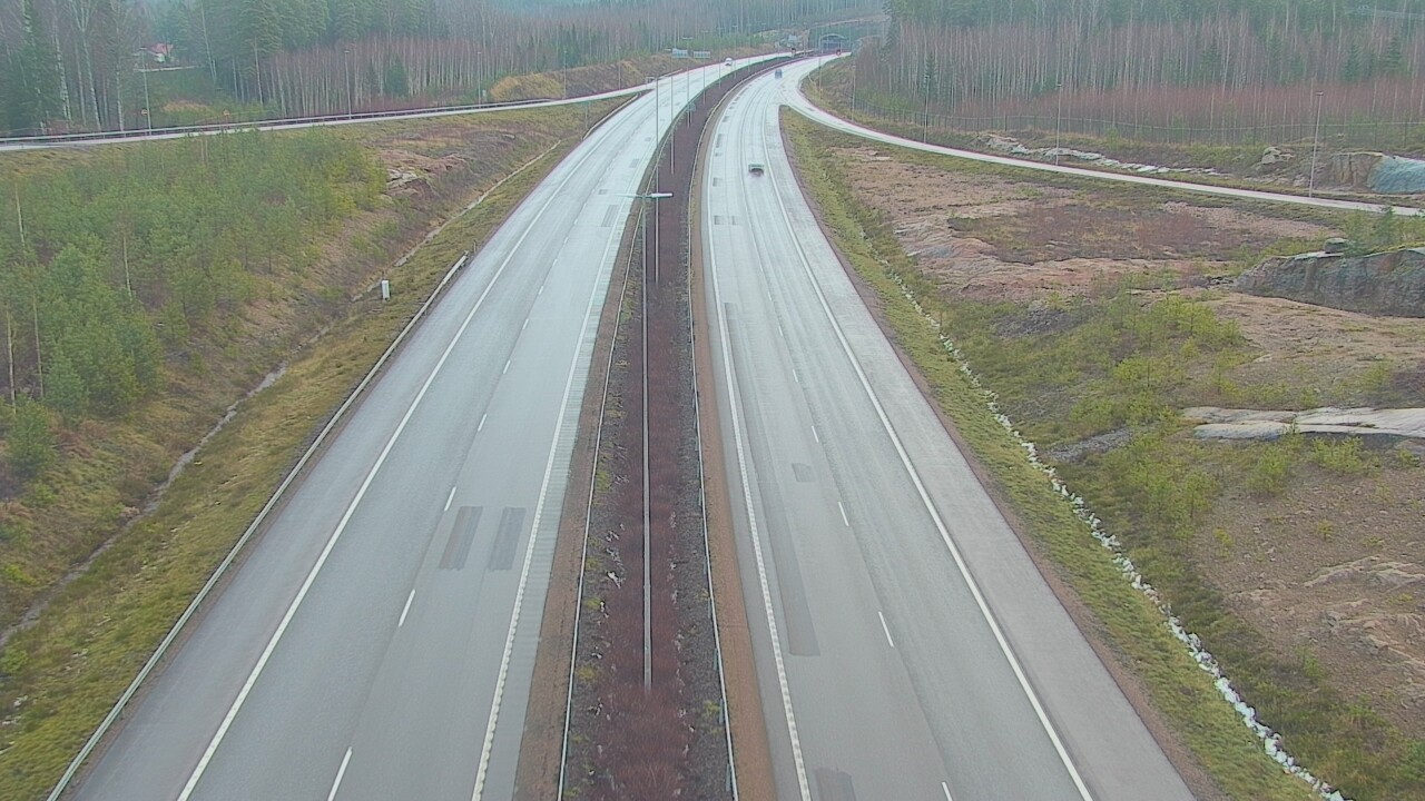 Weather Camera Image Väg 7 Lovisa, Marnadsbacken 2, Loviisa, Uusimaa