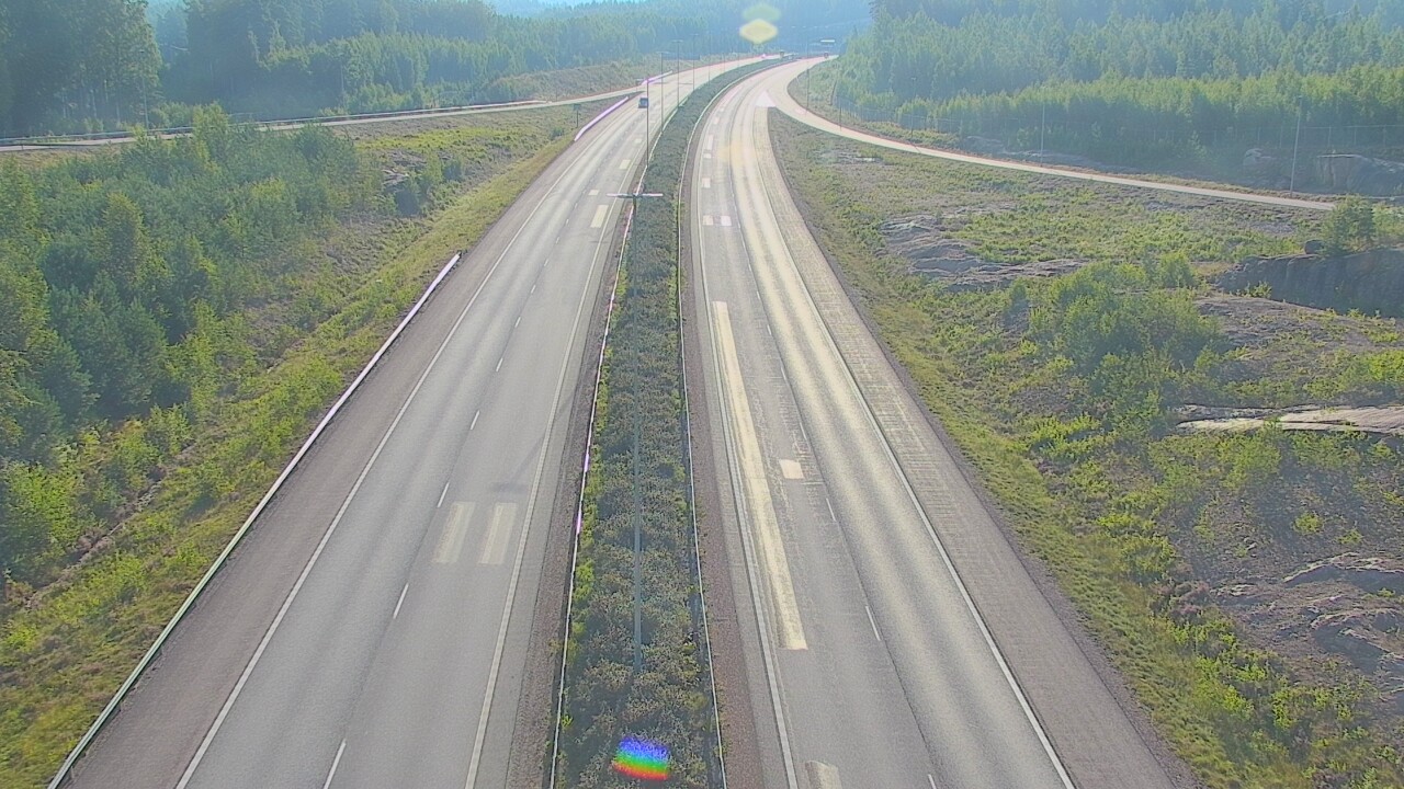 Weather Camera Image Road 7 Loviisa, Markkinamäki 2, Loviisa, Uusimaa