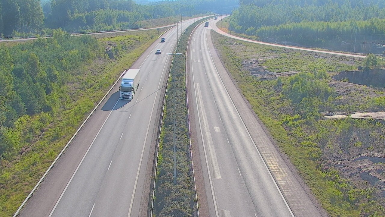 Weather Camera Image Road 7 Loviisa, Markkinamäki 2, Loviisa, Uusimaa