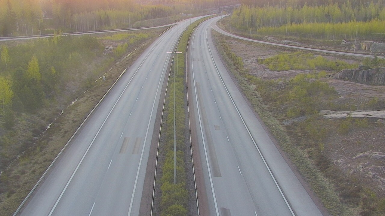 Weather Camera Image Väg 7 Lovisa, Marnadsbacken 2, Loviisa, Uusimaa