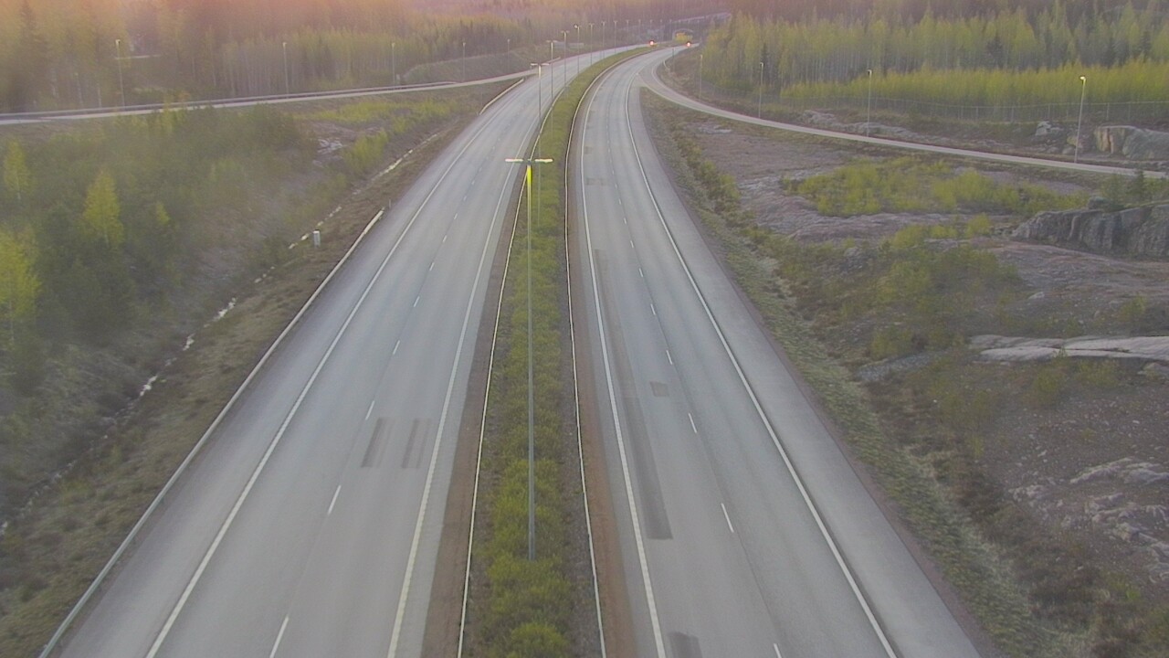 Weather Camera Image Väg 7 Lovisa, Marnadsbacken 2, Loviisa, Uusimaa