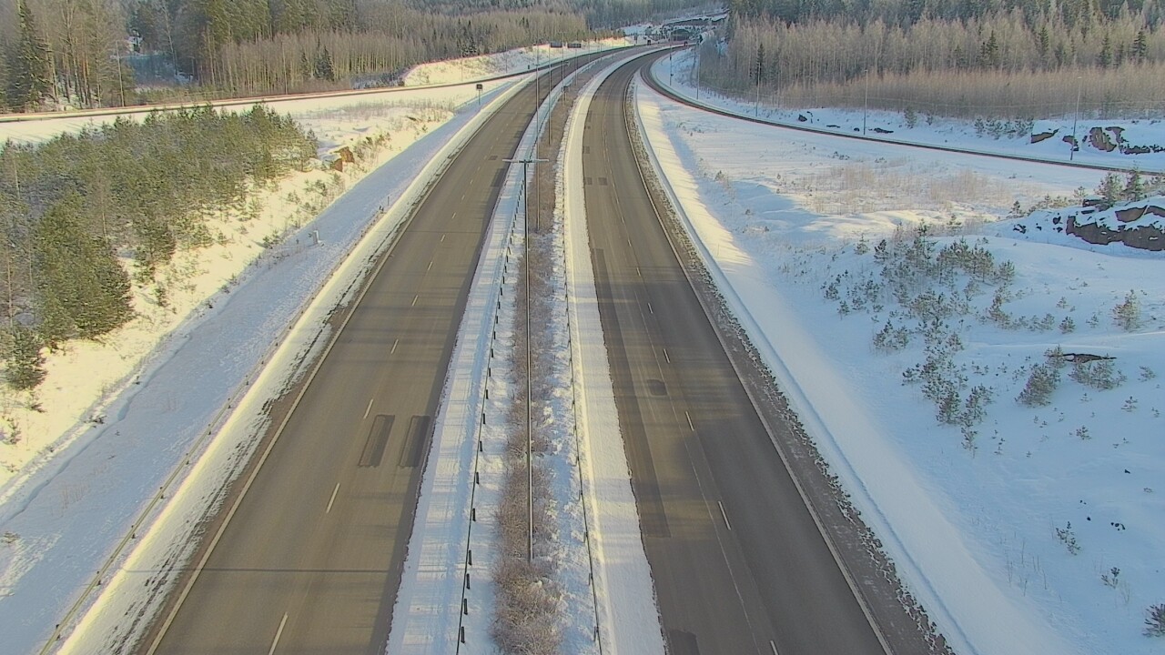 Weather Camera Image Väg 7 Lovisa, Marnadsbacken 2, Loviisa, Uusimaa