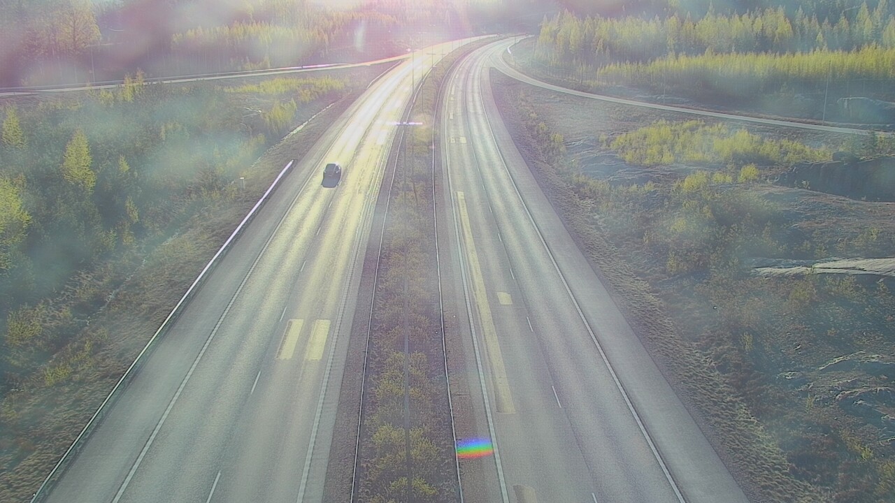 Weather Camera Image Väg 7 Lovisa, Marnadsbacken 2, Loviisa, Uusimaa