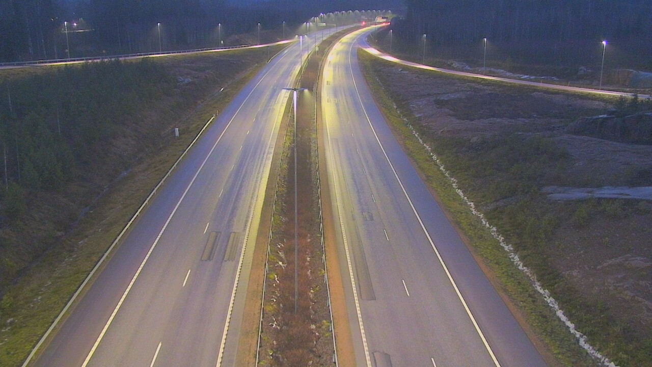 Weather Camera Image Väg 7 Lovisa, Marnadsbacken 2, Loviisa, Uusimaa