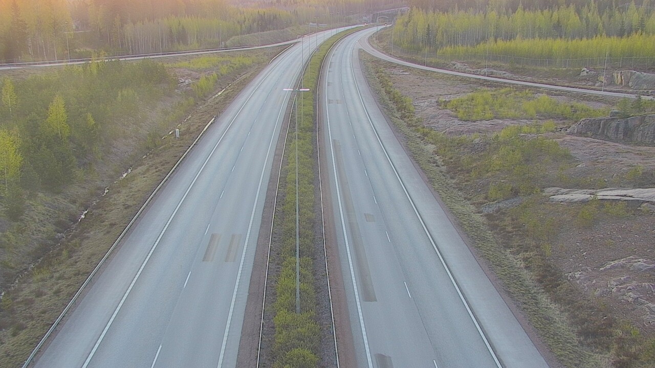 Weather Camera Image Väg 7 Lovisa, Marnadsbacken 2, Loviisa, Uusimaa